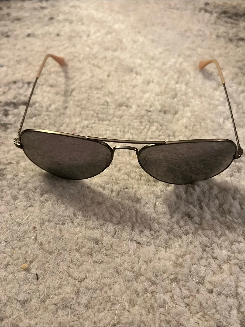 Ray Ban Lilac Aviator Sunglasses
